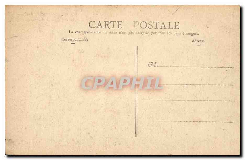 CPA Fantaisie Femme — Rückseite