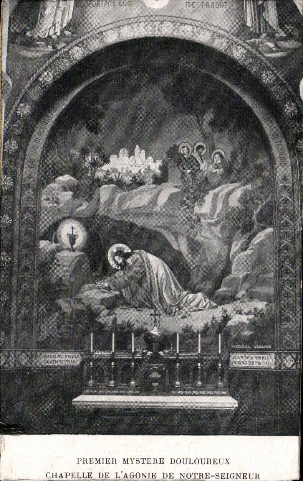 Premier mystère douloureux — Chapelle de l'Agonie de Notre-Seigneur — Musée du Château-Fort, Lourdes