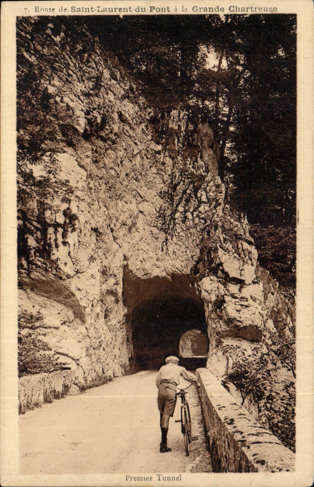 Route de Saint-Laurent-du-Pont à la Grande Chartreuse — Premier Tunnel — Édition Pecquola