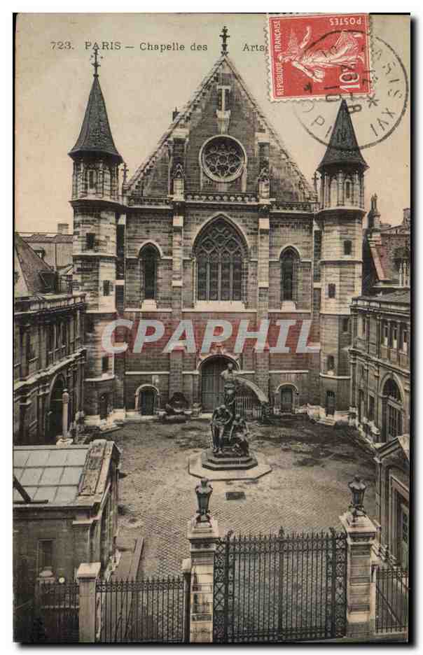 Paris CPA Chapelle des Arts 