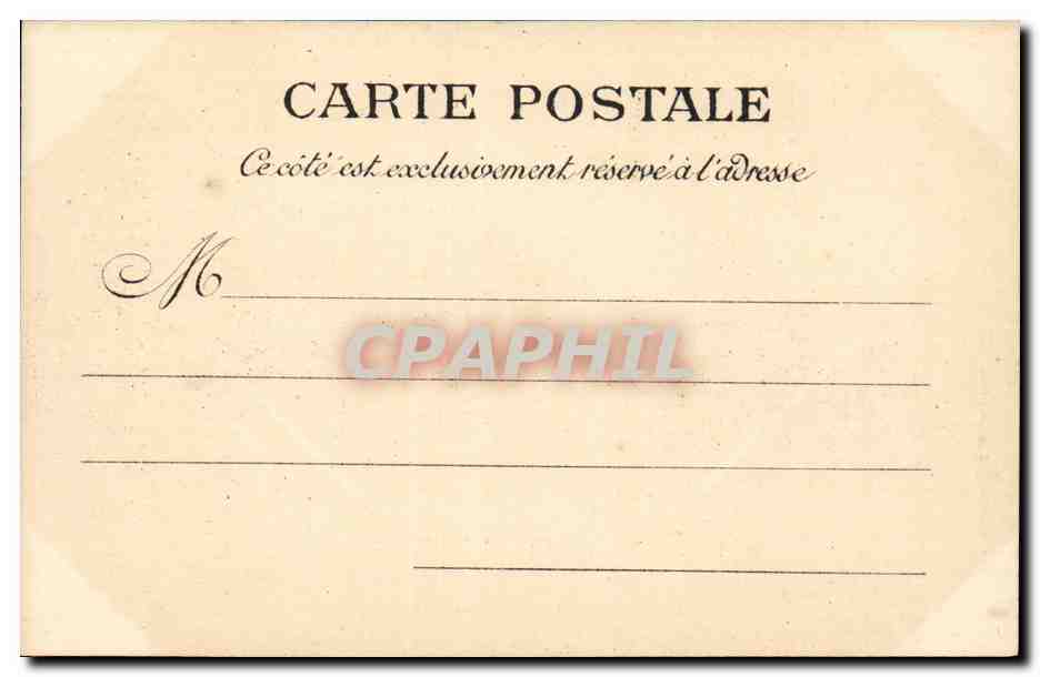 Paris CPA Arc de triomphe du Carrousel — Rückseite