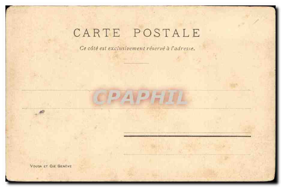 Paris CPA Arc de Triomphe — Rückseite