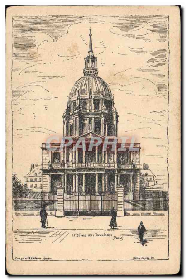 Paris CPA Dome des invalides