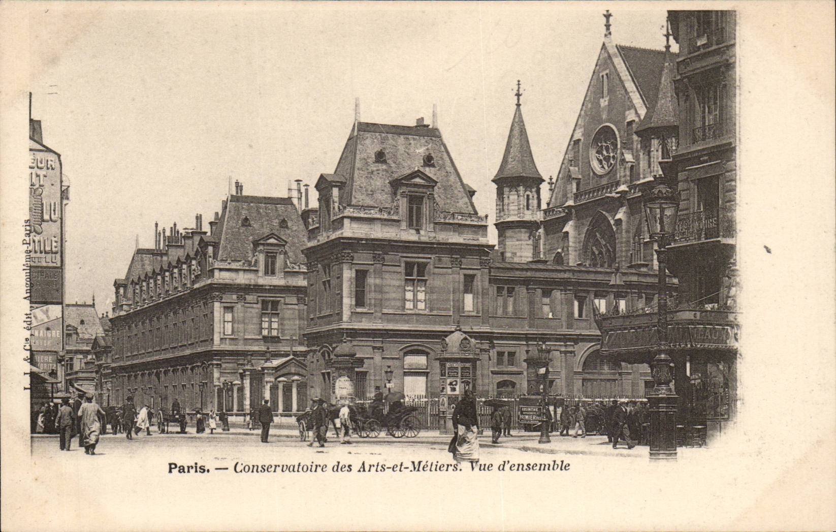 Paris CPA Conservatoire des arts et Metiers Vue d'ensemble CNAm
