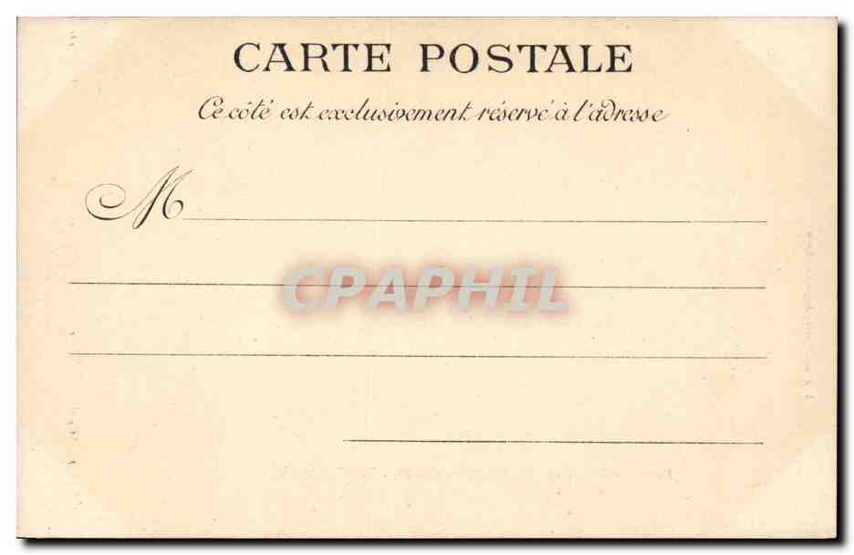 Paris CPA Conservatoire des arts et Metiers Vue d'ensemble CNAm — Rückseite