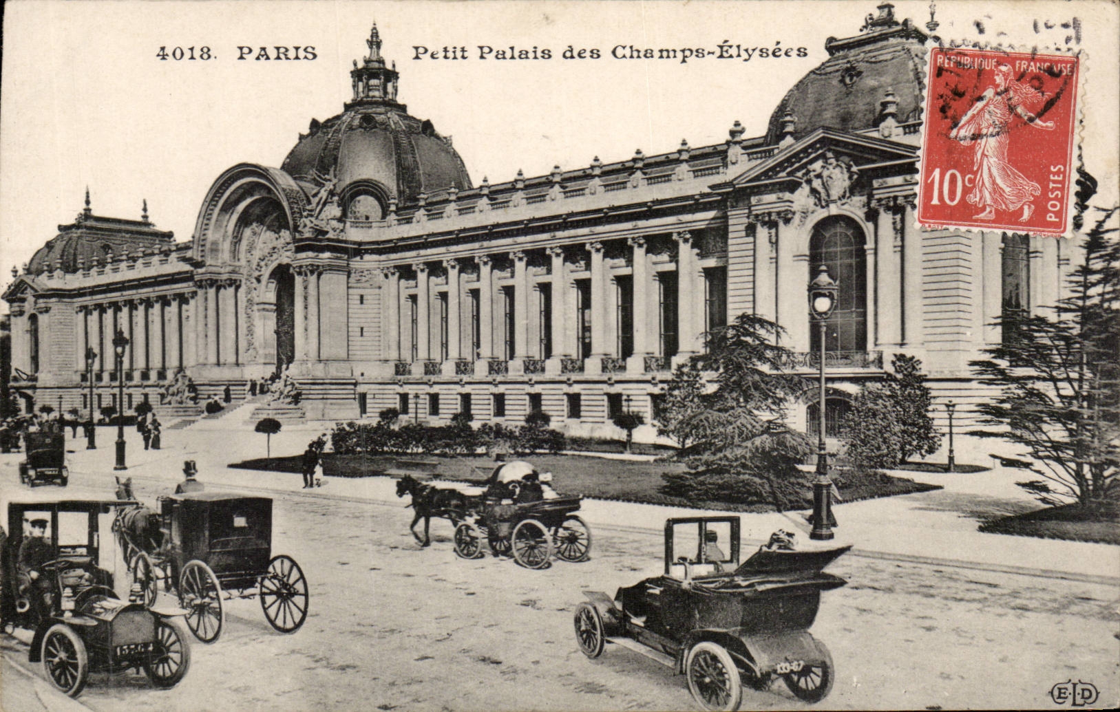 Paris CPA Petit Palais des Champs elysees