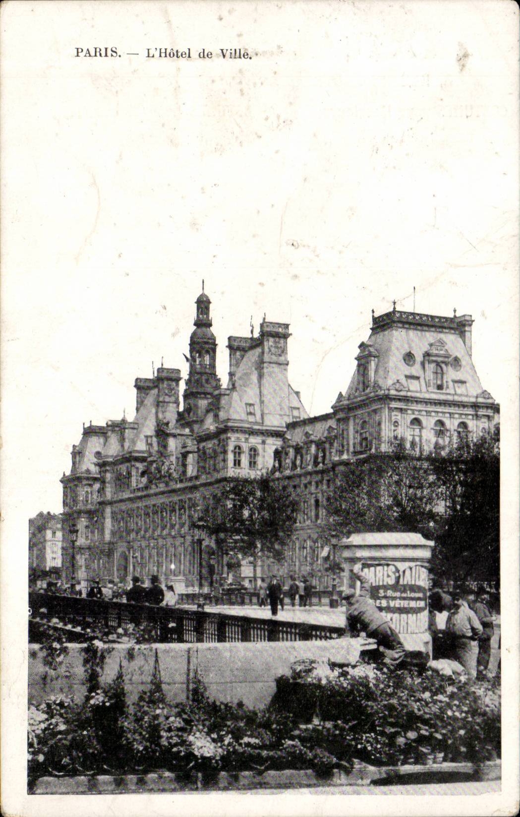 Paris CPA Hotel de ville