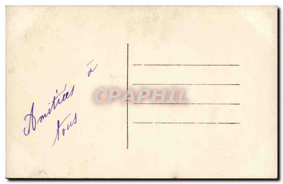 Femme pêchant — carte postale illustrée — éditeur non visible — Verso