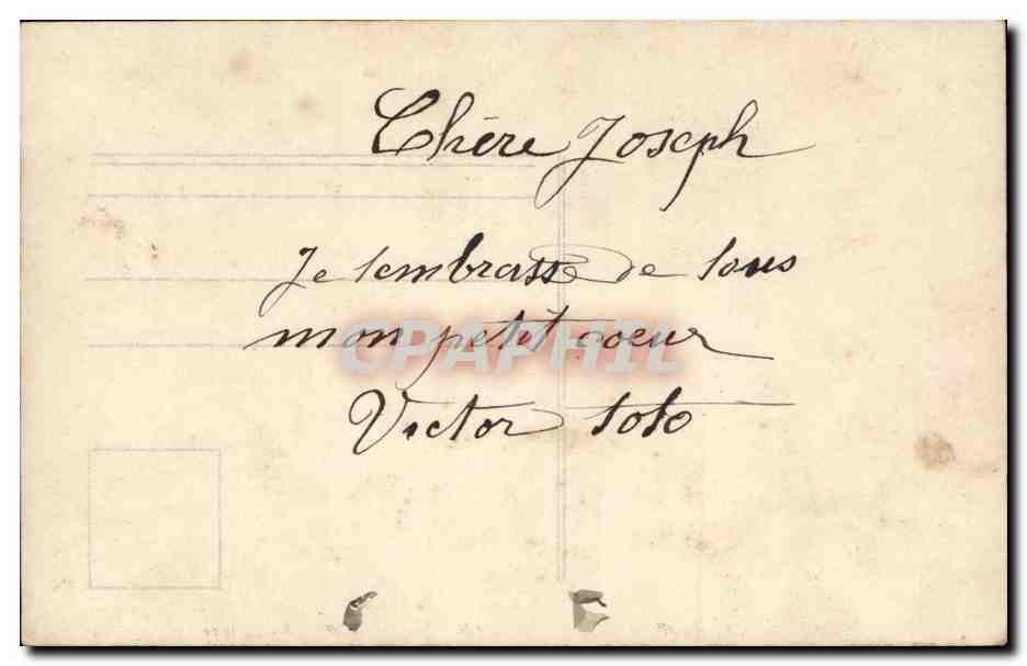 Famille — Amitiés — REX 302 — Verso