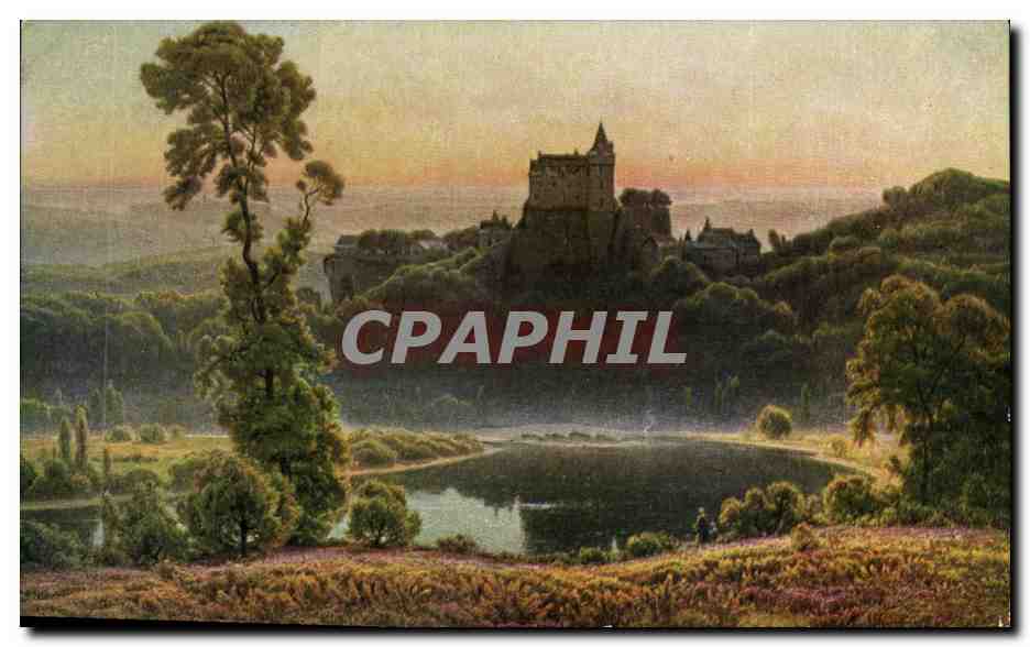 CPA Fantaisie paysage
