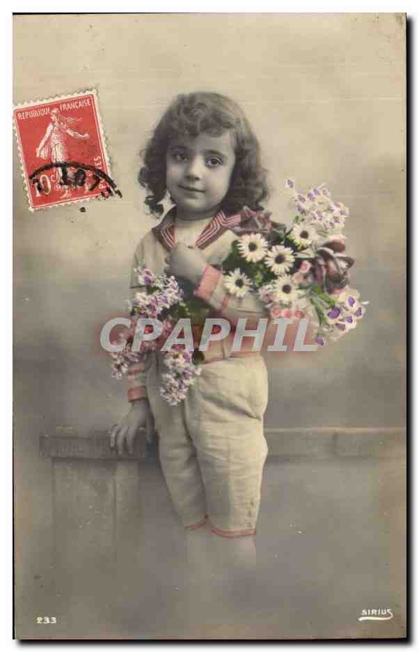 CPA Fantaisie Enfant
