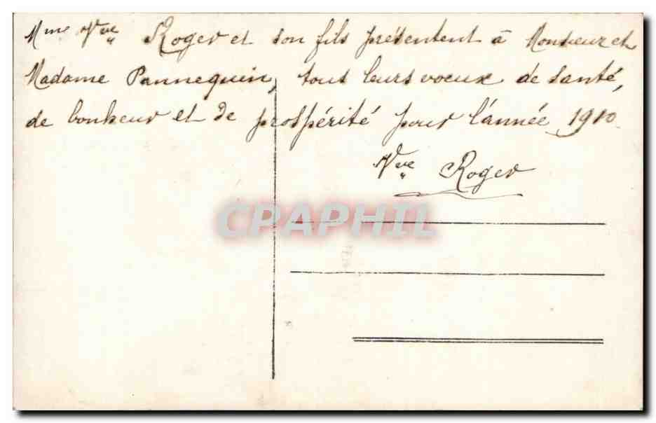 CPA Fantaisie Enfant — Rückseite