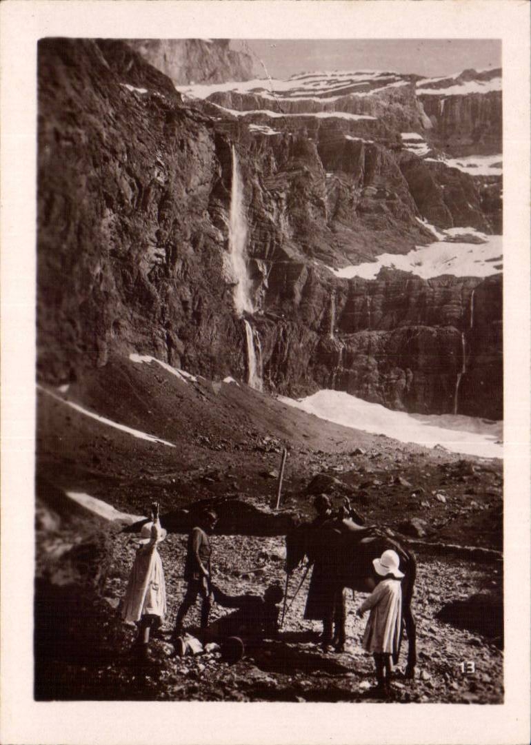 CPA Gavarnie Ane Donkey