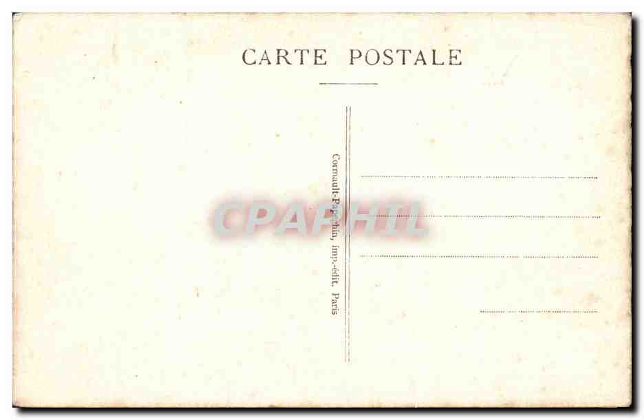 Paris CPA Le tombeau de l'empereur aux Invalides Napoleon — Rückseite
