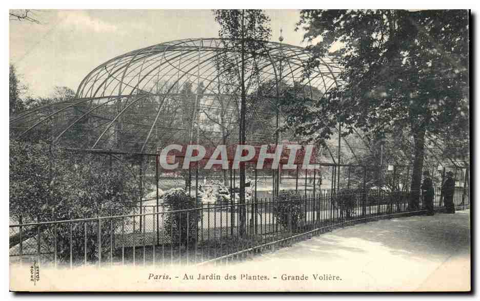 Paris CPA Jardin des plantes Grande voliere