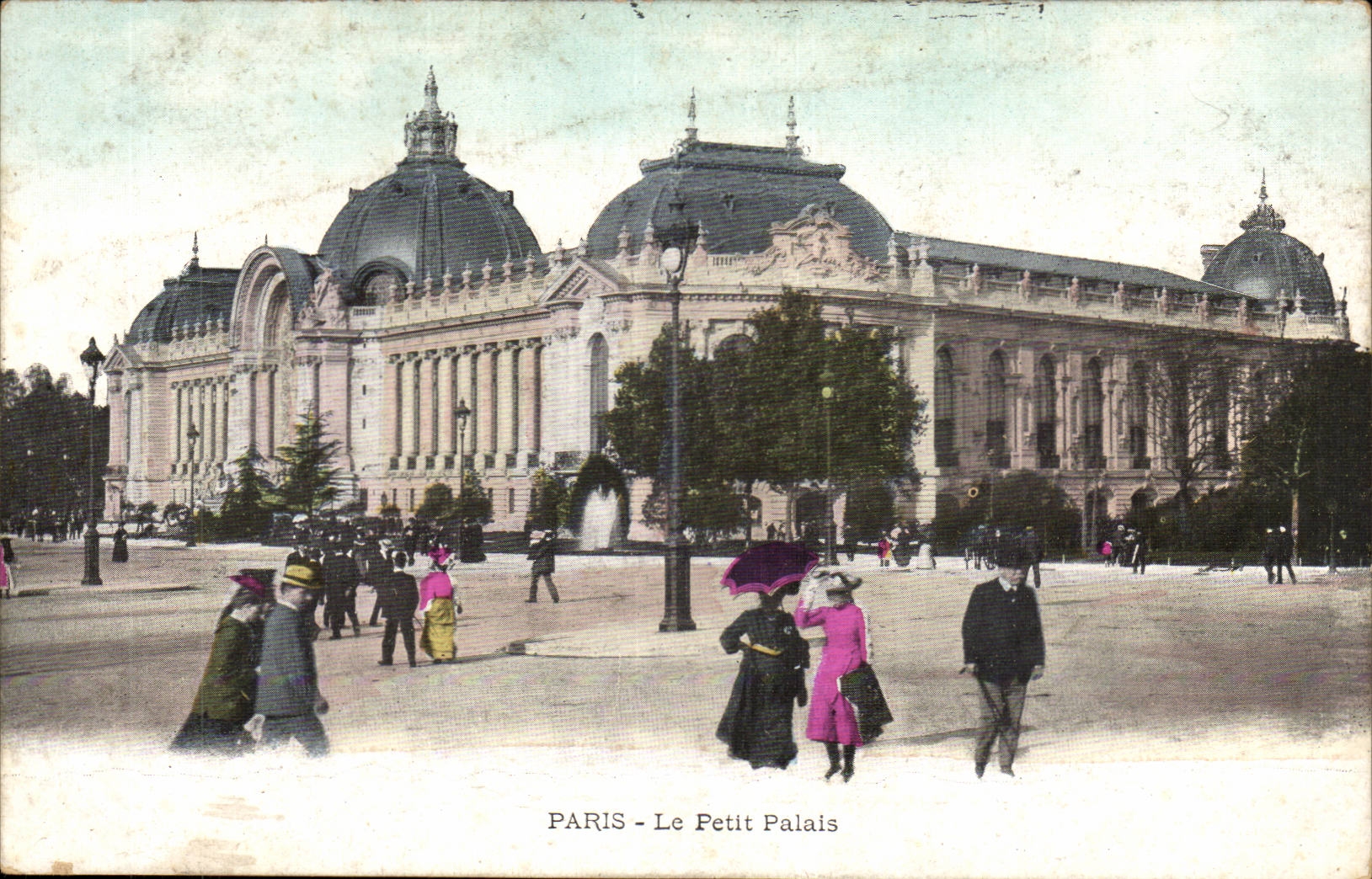 CPA Paris Le petit Palais