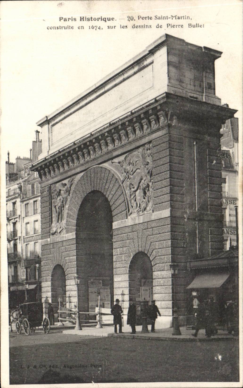 CPA Paris Porte Saint Martin 