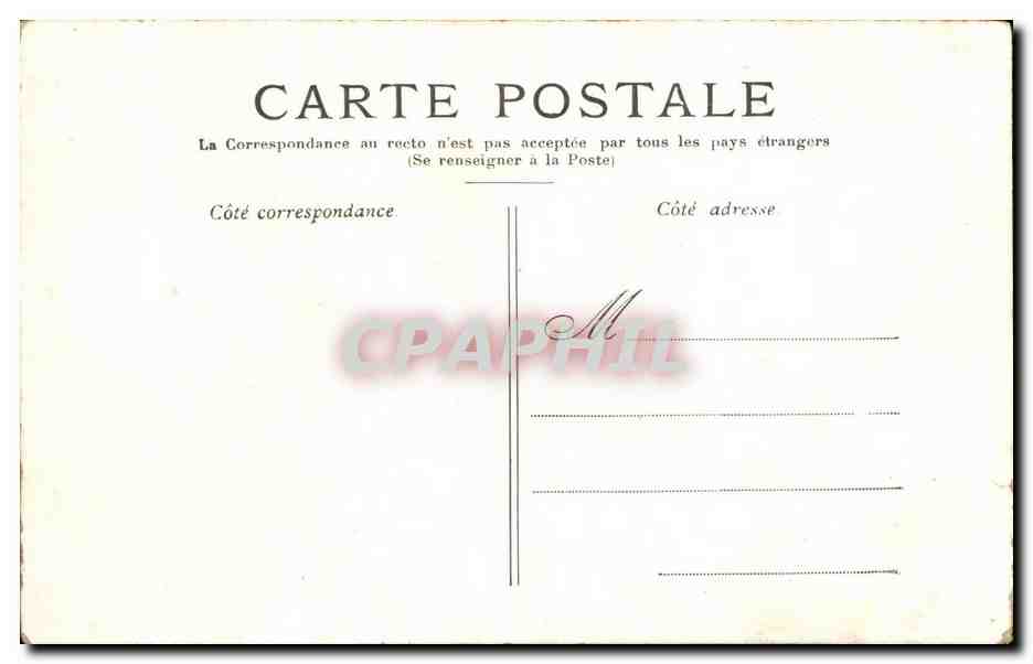 CPA Paris Notre Dame — Rückseite