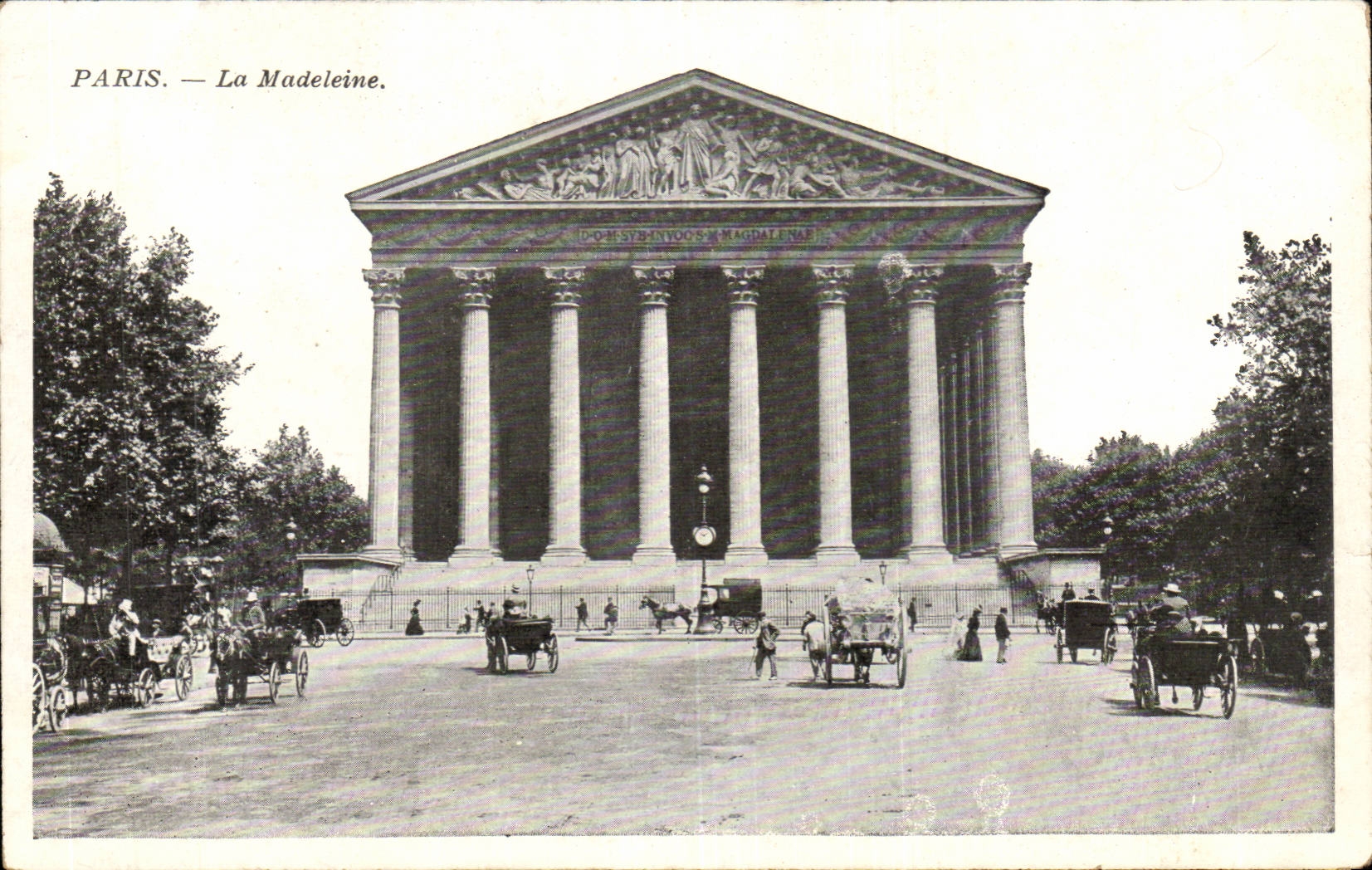 CPA Paris Eglise de la Madeleine