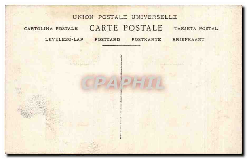 CPA Fantaisie Enfant Bonne fete — Verso