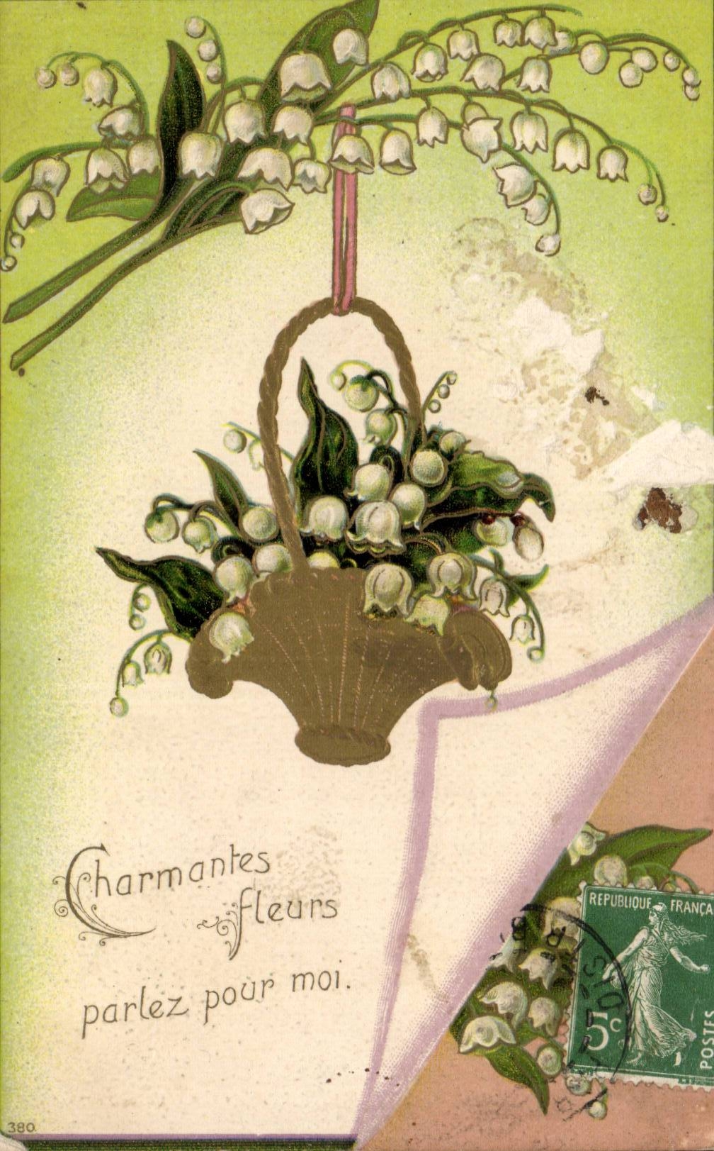 CPA Fantaisie Muguet