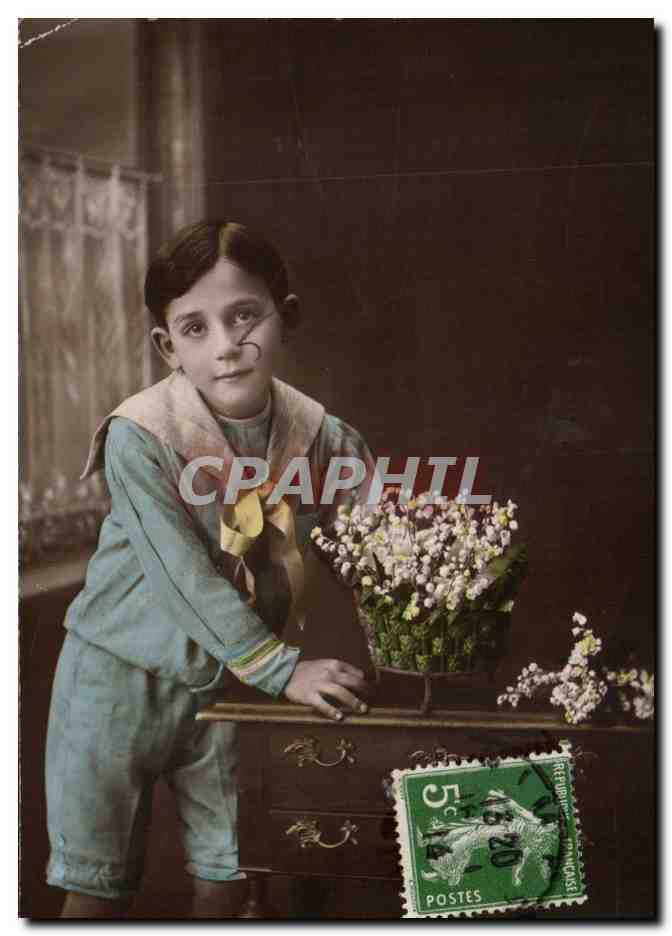 CPA Fantaisie Enfant Garcon