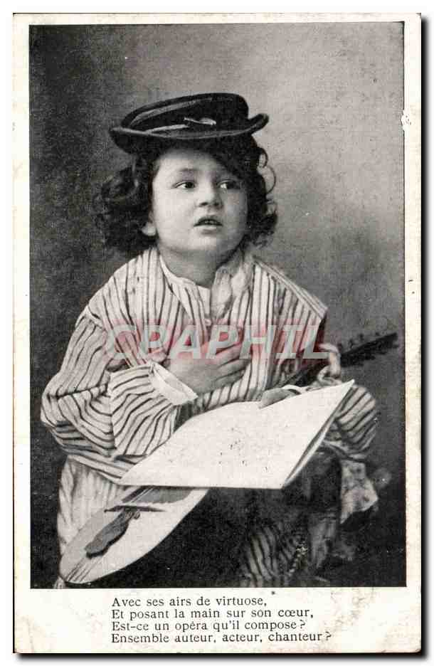 CPA Fantaisie Enfant