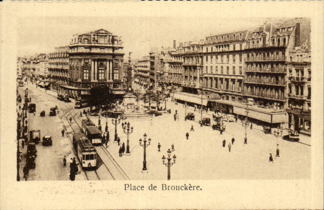 CPA Bruxelles Place de Brouckere