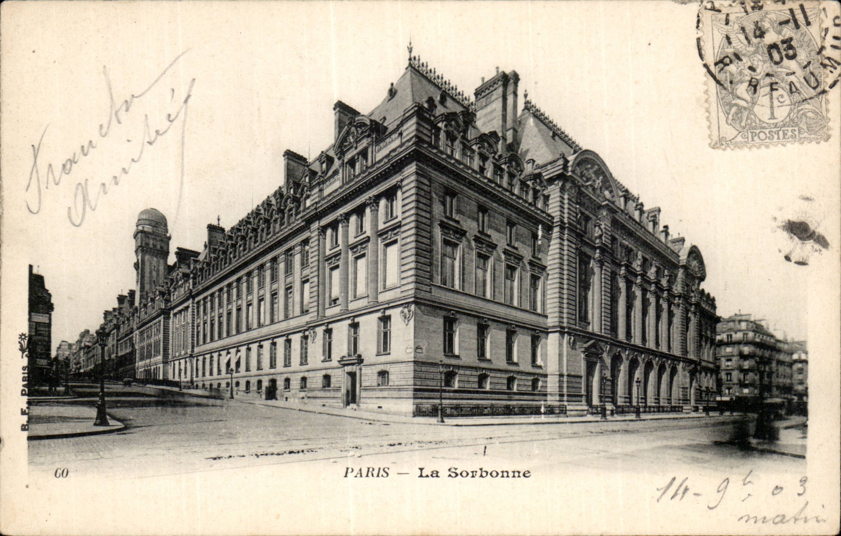 Paris CPA La Sorbonne 