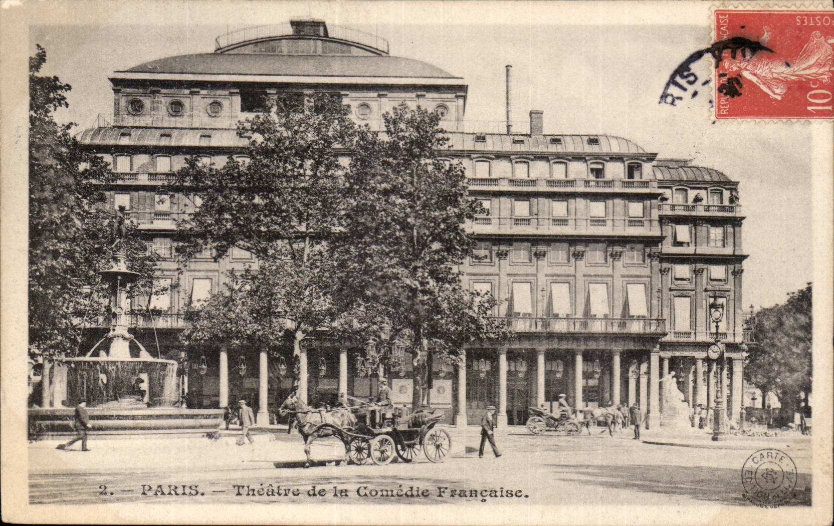 Paris CPA Theatre de la Comedie Francaise
