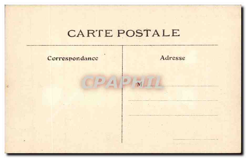 CPA Paris Sainte Marie des Batignolles — Rückseite