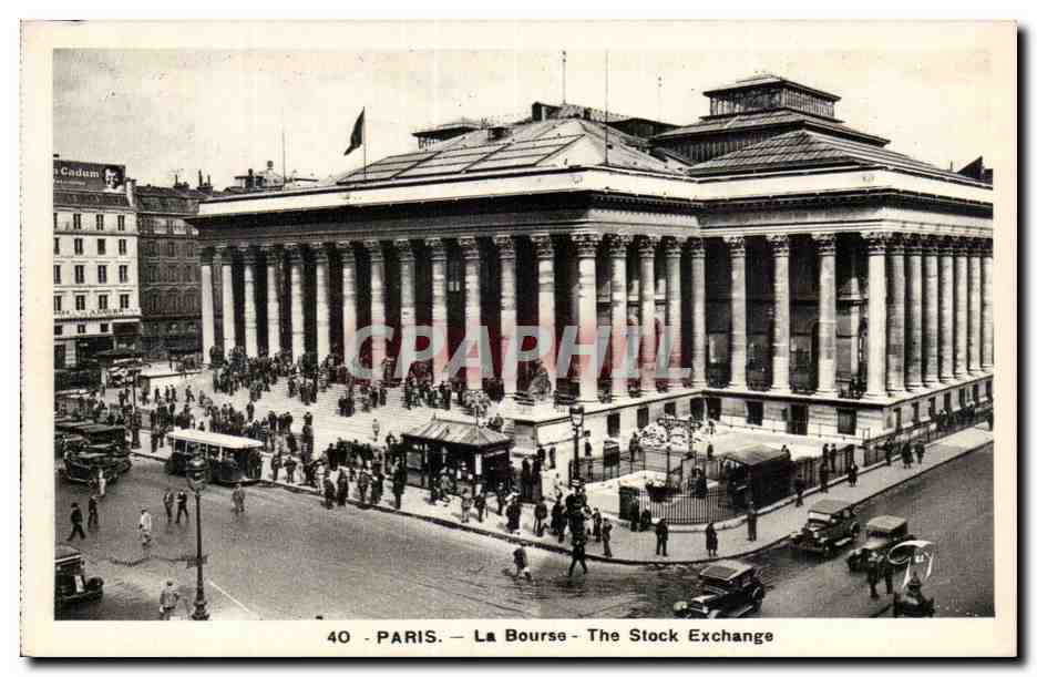 CPA Paris La Bourse 