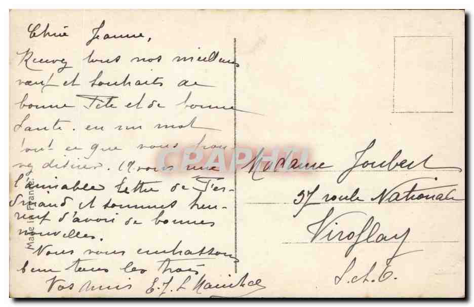 Giovane donna in abito a balze — corona di fiori — editore REX n° 4488 — Verso