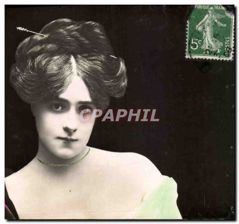 CPA Fantaisie Femme 