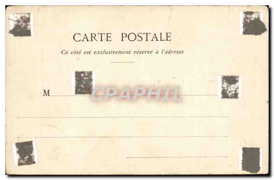 CPA FAntaisie Le Noel du petit ramoneur — Rückseite
