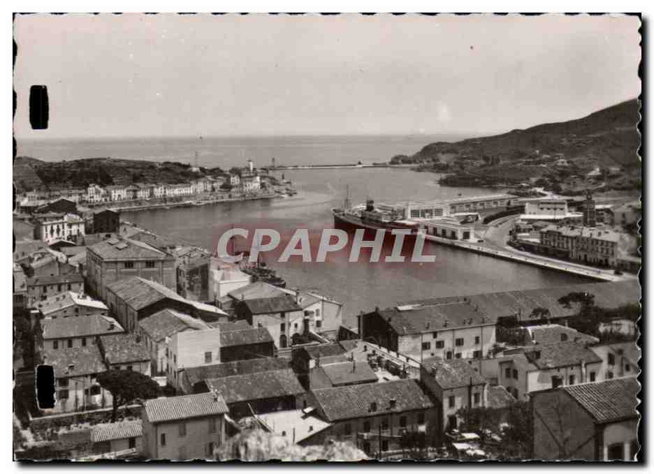 Port Vendres CPA Vue generale du port
