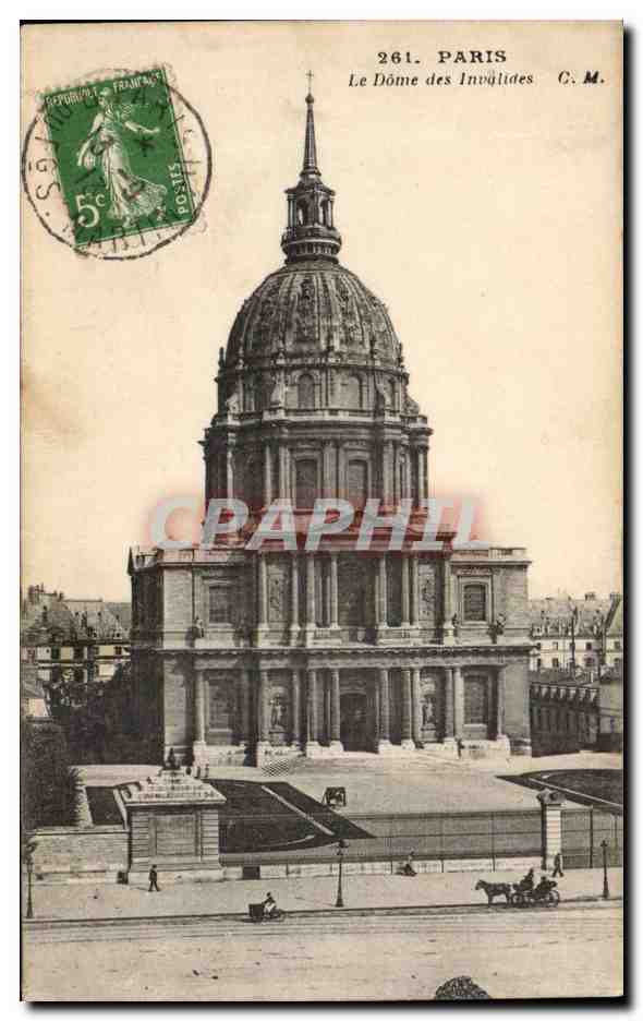 CPA Paris Dome des Invalides