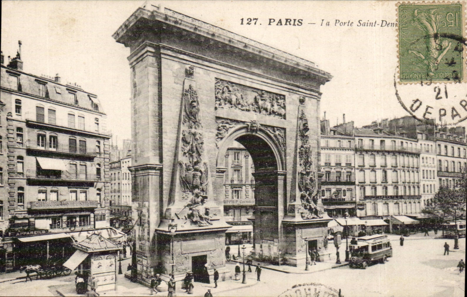 CPA Paris Porte Saint Denis
