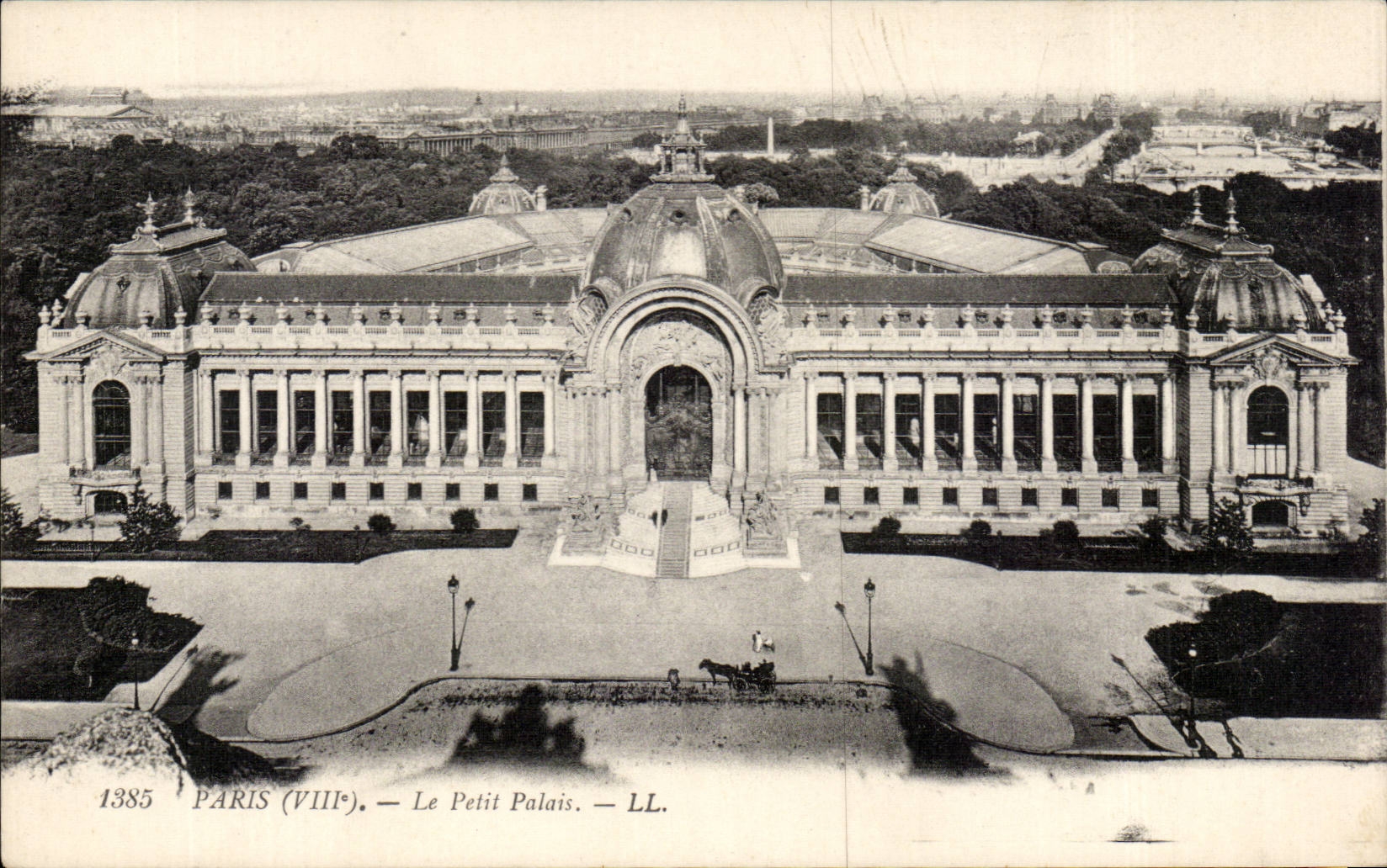 CPA Paris Le petit palais