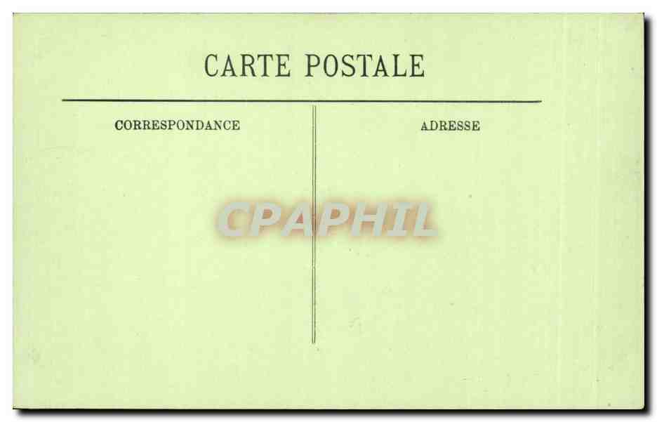 CPA Paris Le petit palais — Verso