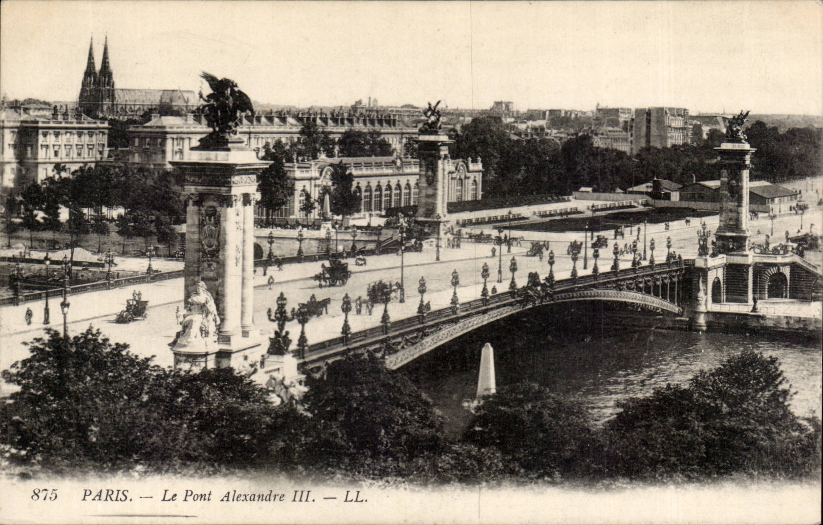 CPA Paris pont Alexandre III