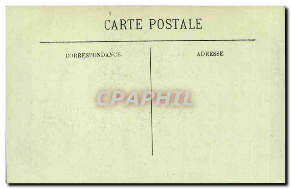 CPA Paris pont Alexandre III — Rückseite