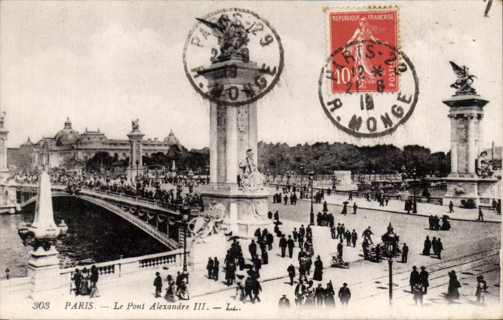 CPA Paris pont Alexandre III