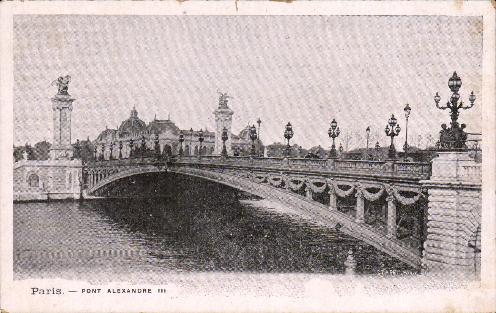CPA Paris pont Alexandre III