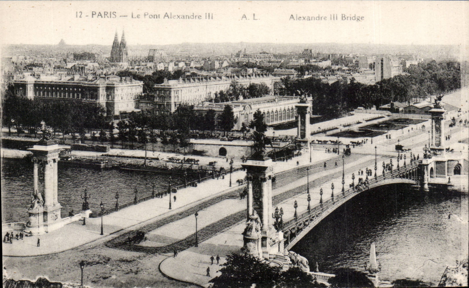 CPA Paris pont Alexandre III