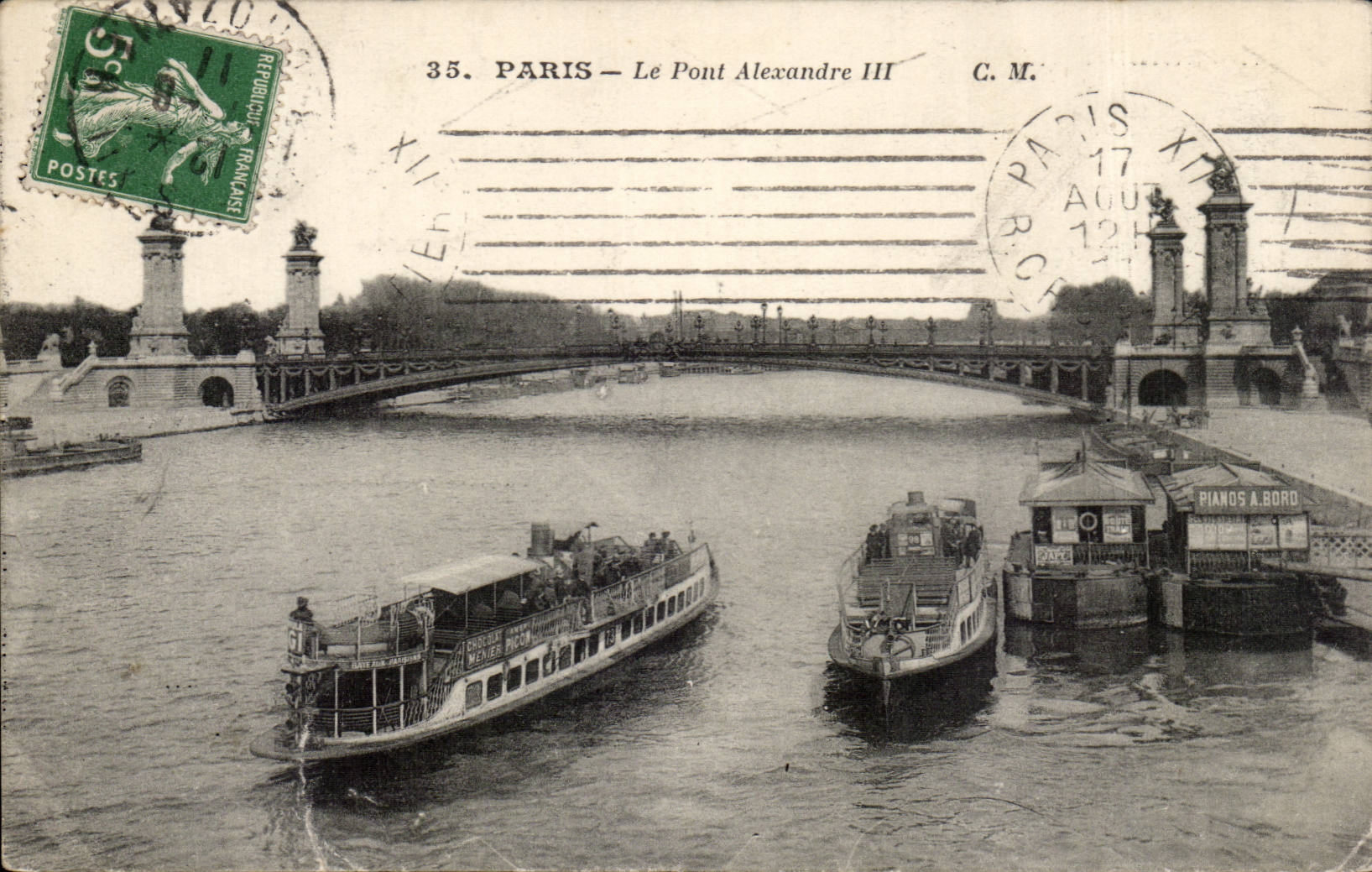 Paris — Le Pont Alexandre III — G.M. n°35