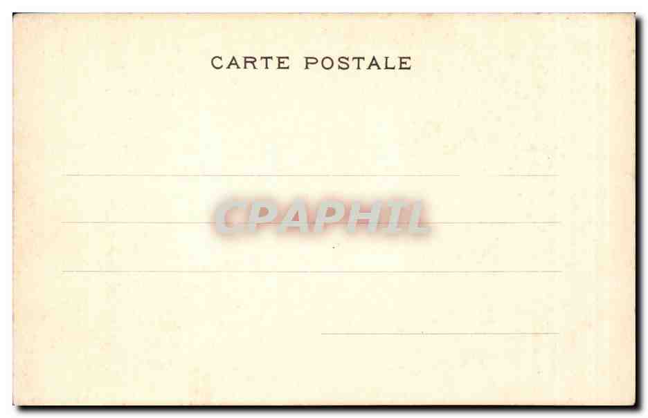 CPA Fantaisie Femme et diable — Rückseite