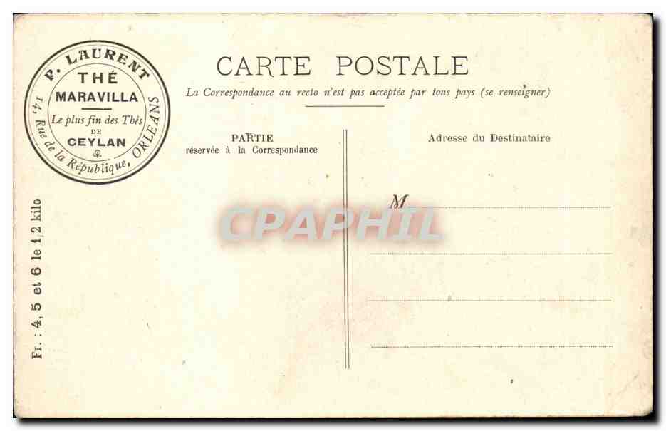CPA Fantaisie Les Chemineaux — Rückseite