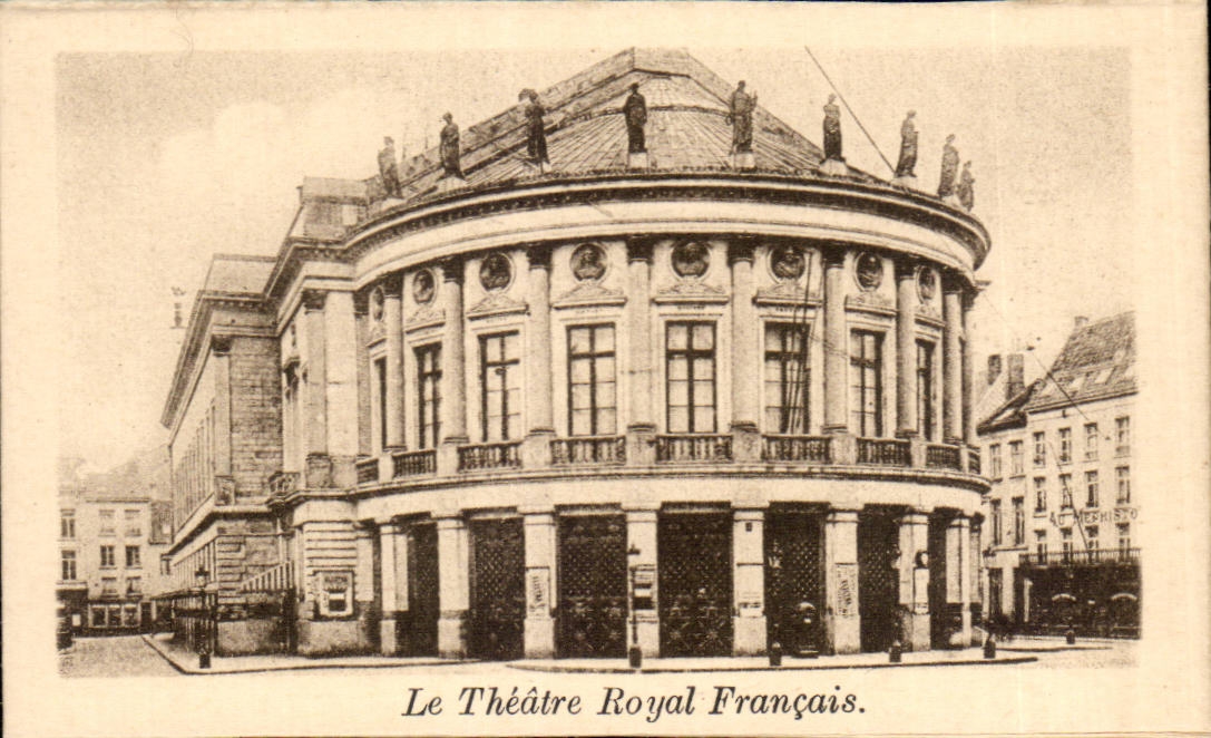 Le Théâtre Royal Français — Bruxelles — éditeur Al. Mersis, n° 70