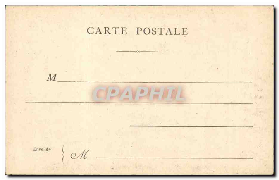 Paris CPA Le pont Alexandre III — Verso
